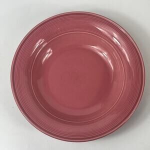 Nancy Calhoun Bowl Dark Rose Pink Japan Stoneware Soup Salad Cereal Replacement